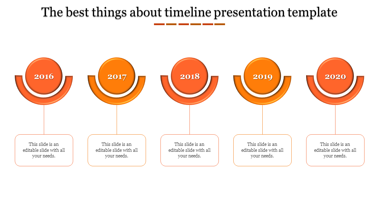 Predesigned Timeline Presentation PPT and Google Slides